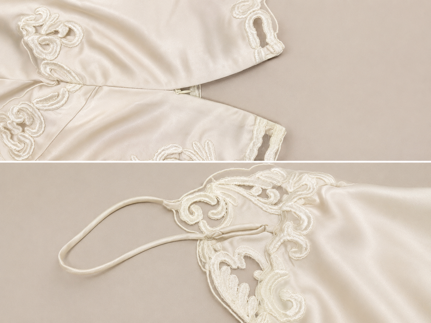 White Lace Scalloped Camisole Top