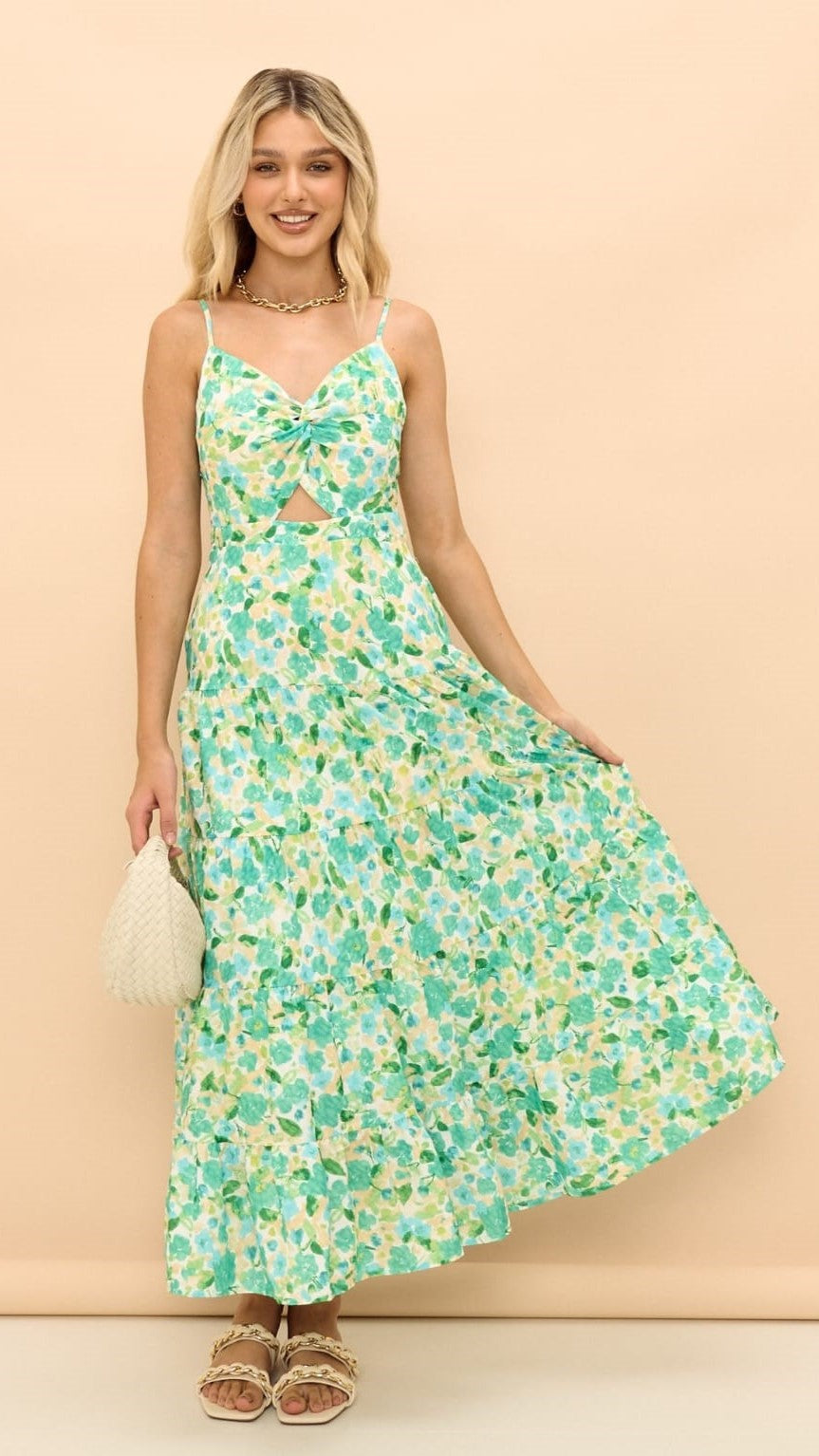 Floral Summer Maxi Dress
