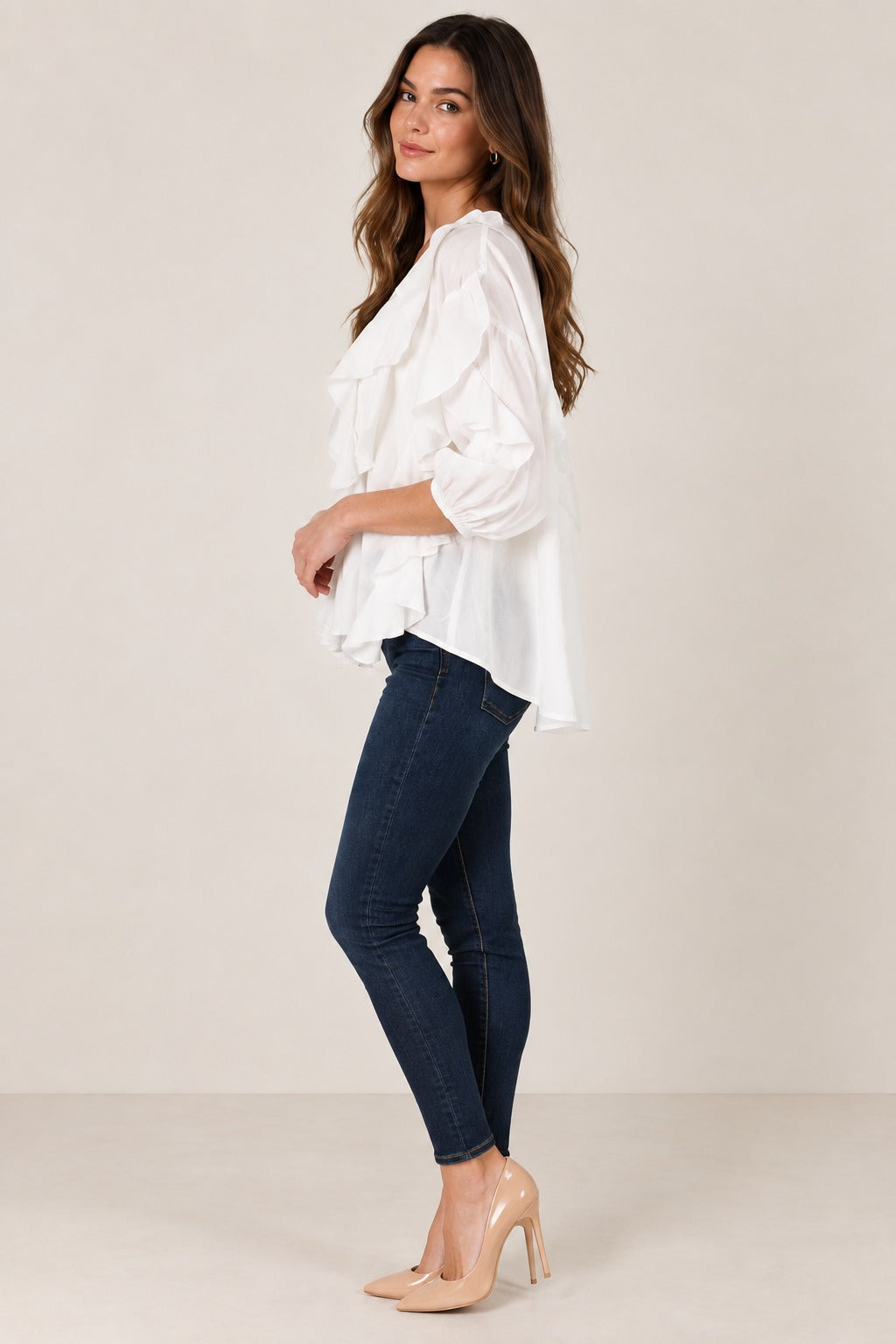 Fiona Top White