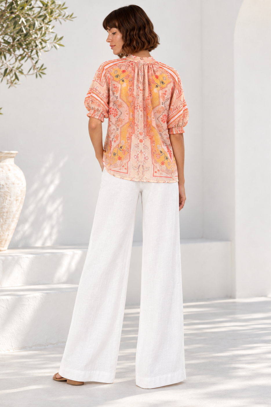 Avalon Paisley Blouse