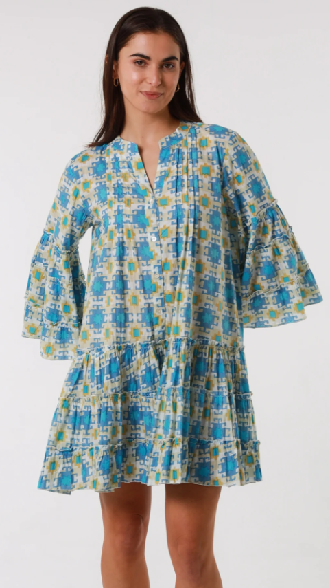 Greti Dress Blue