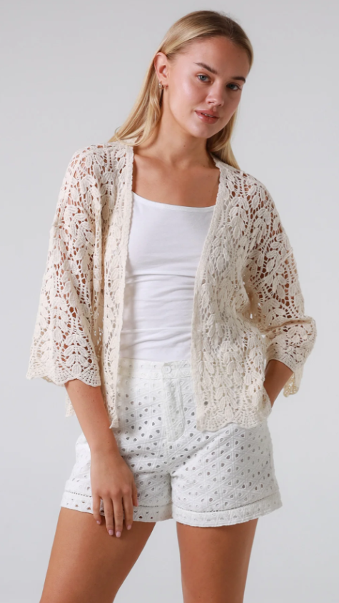 Willow Crochet Kimono