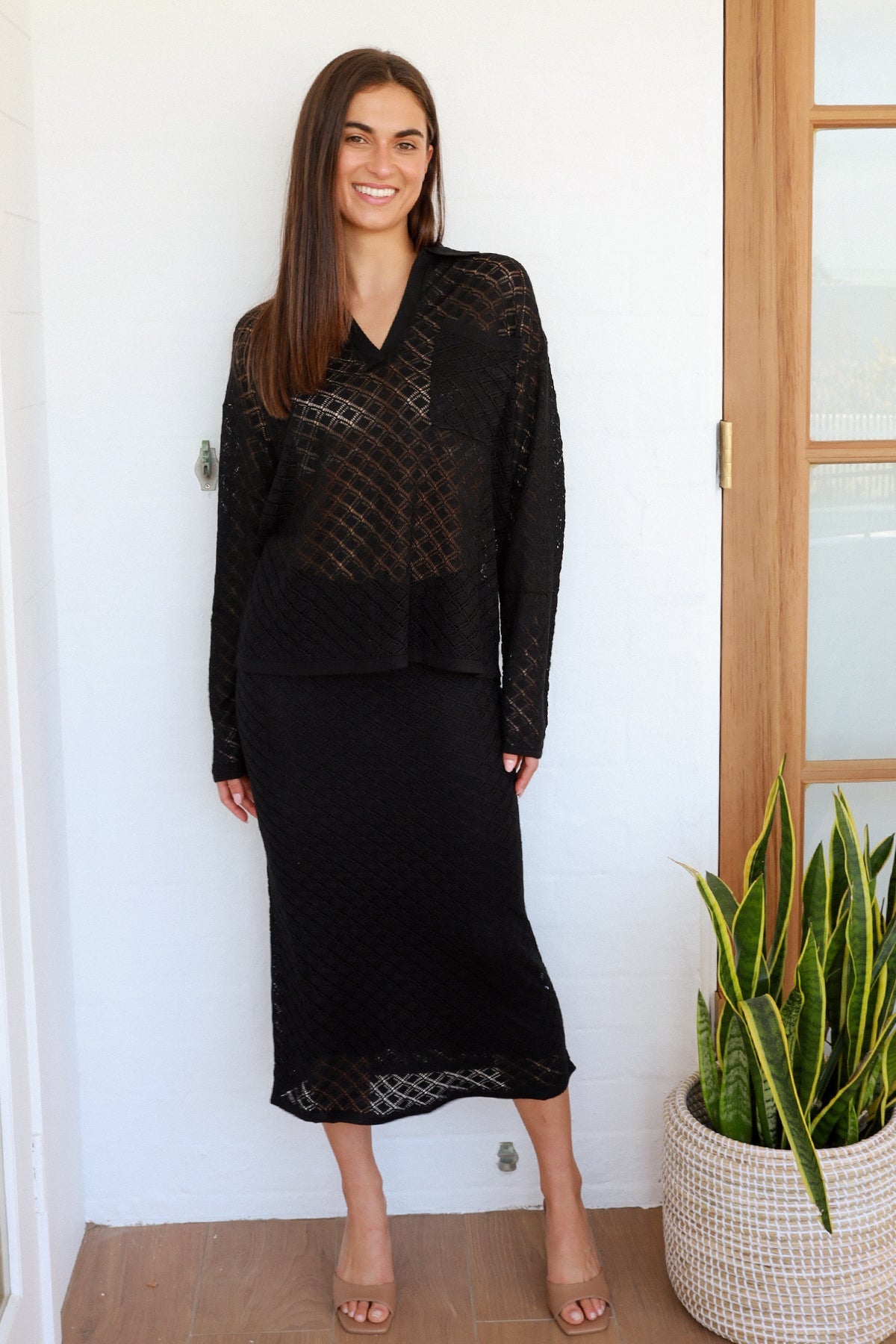 Women's Elegant Matching Top and Skirt Set (TN0062 & TN0066)