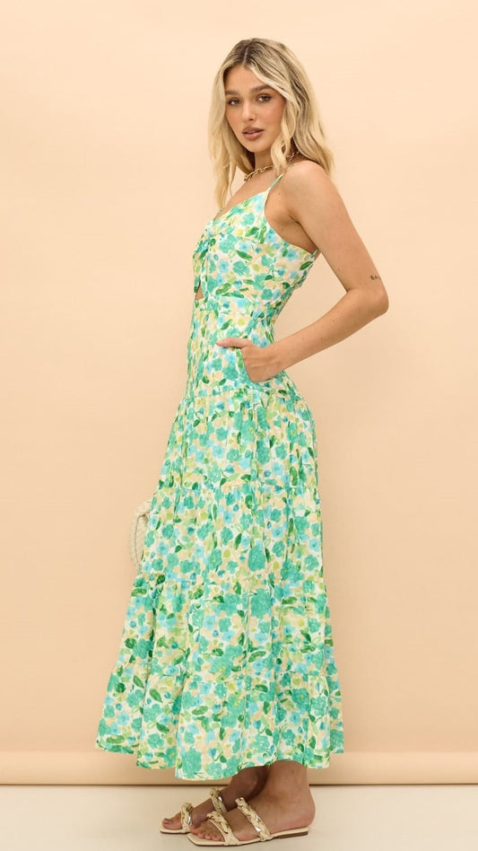 Floral Summer Maxi Dress