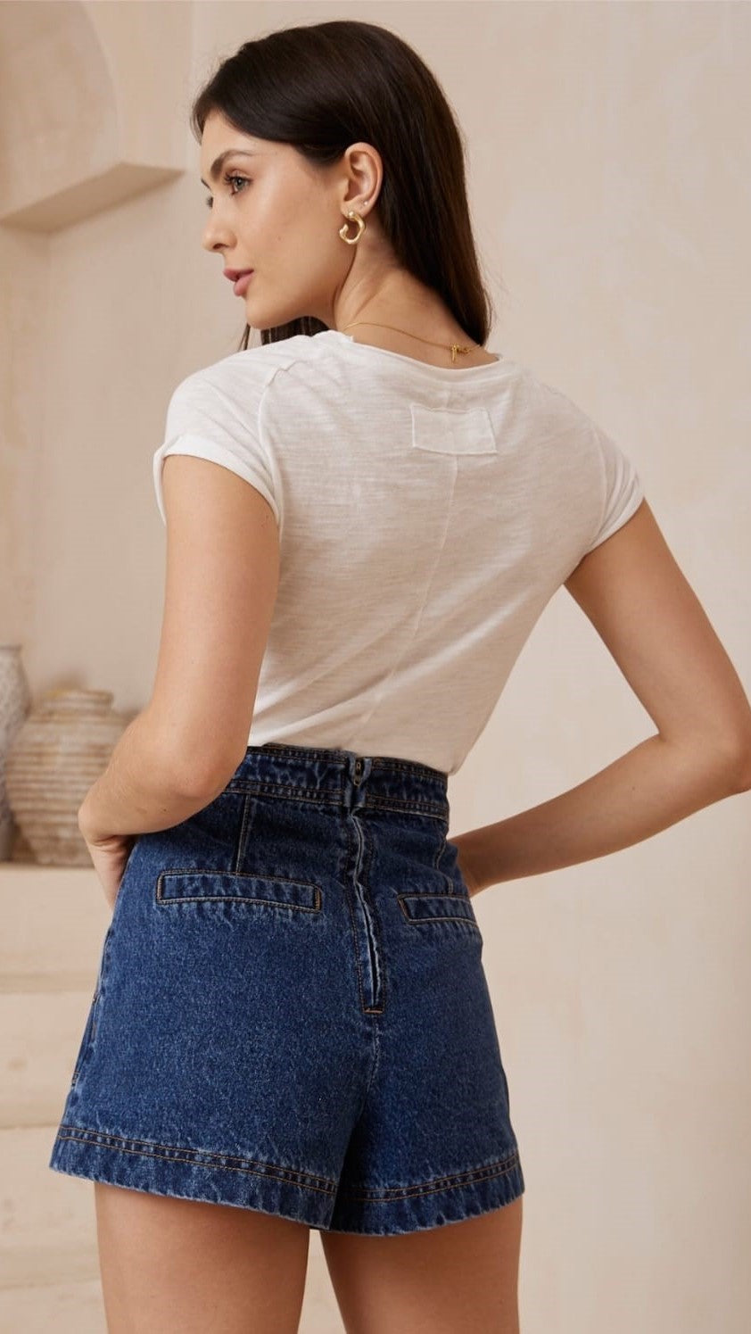 Denim Skort