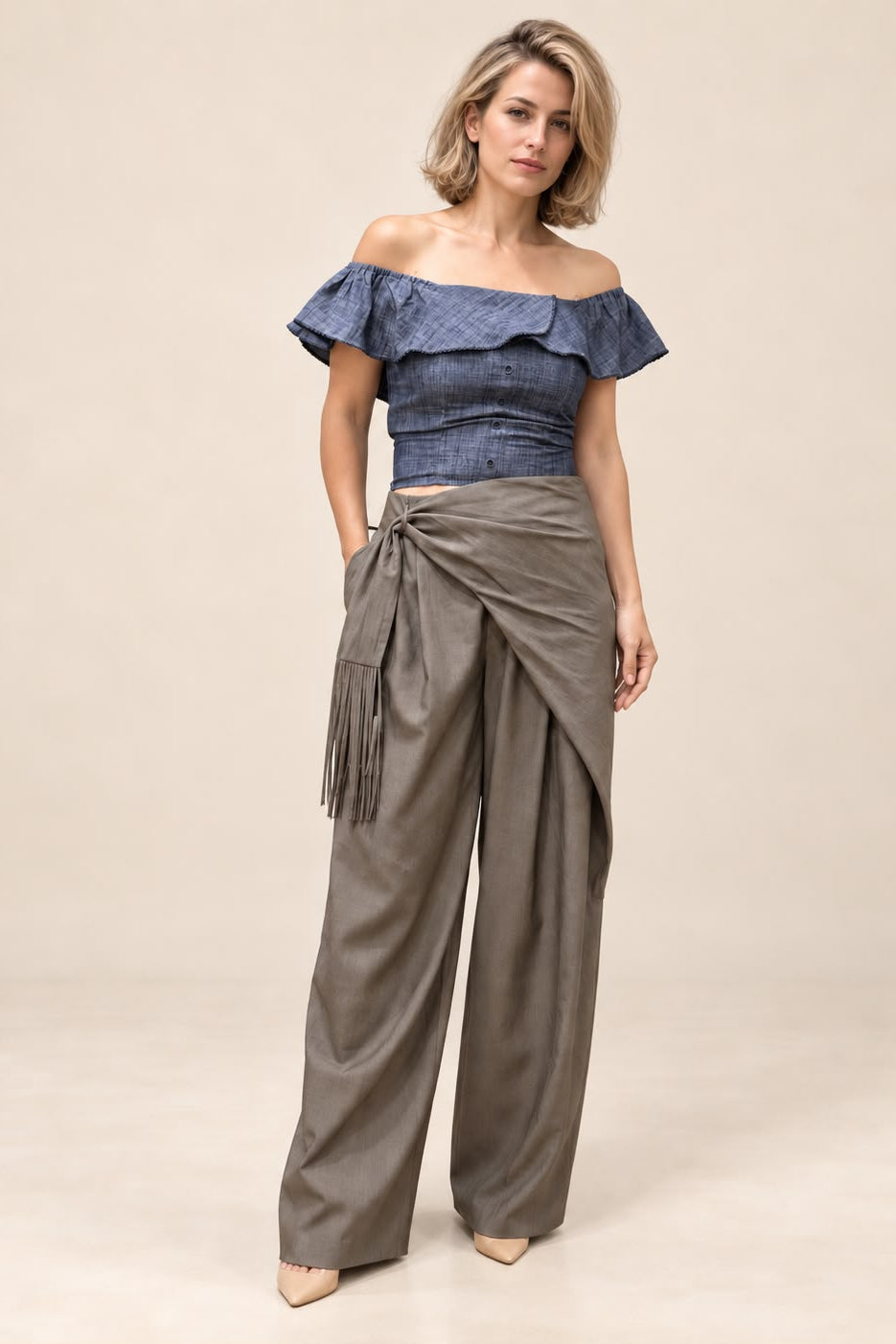 Aria Draped Pants