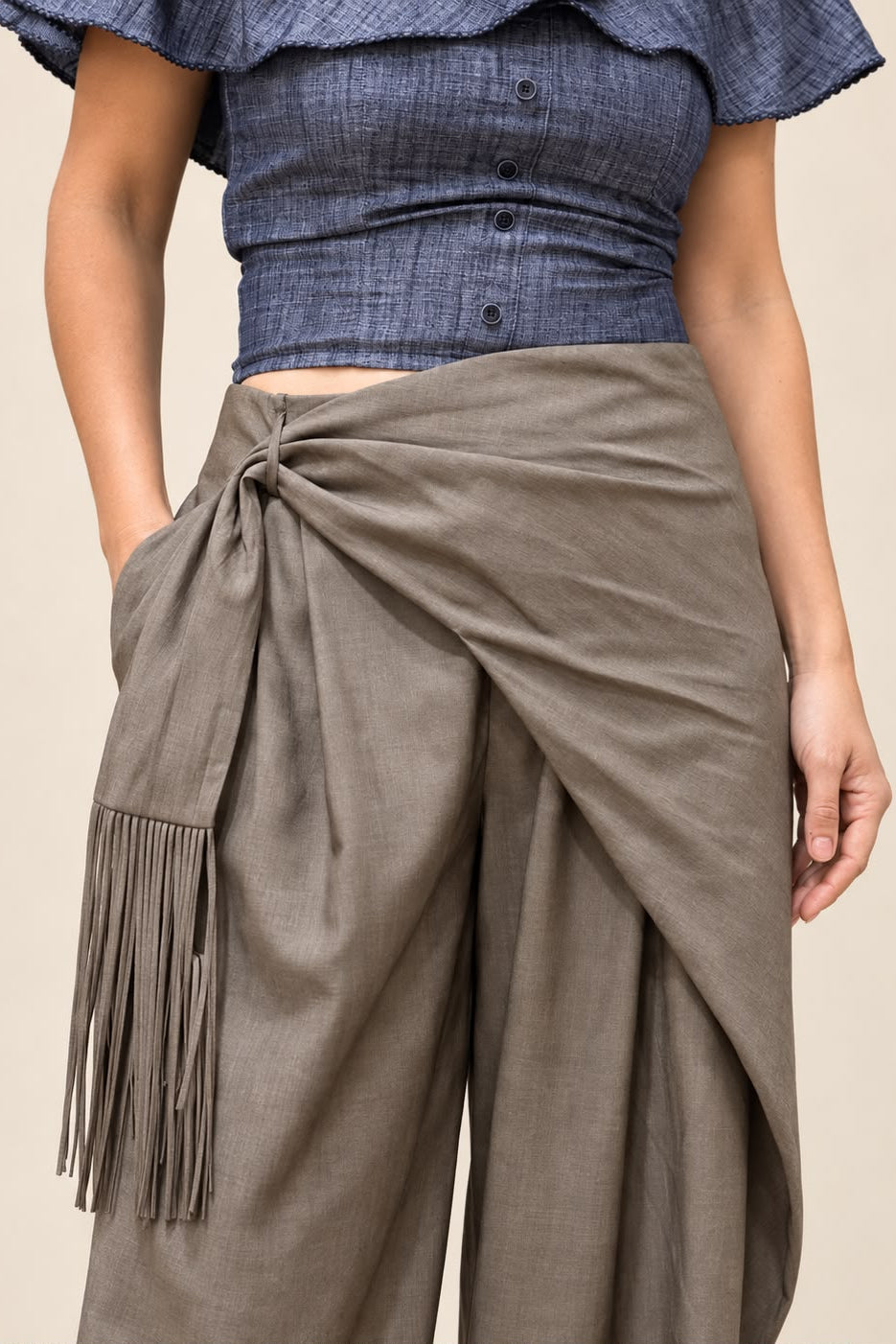 Aria Draped Pants