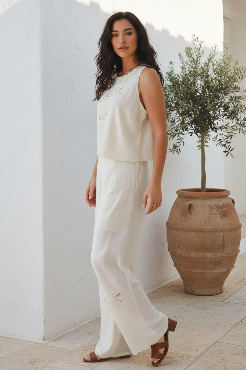 Palm Co-ord – Side Resort