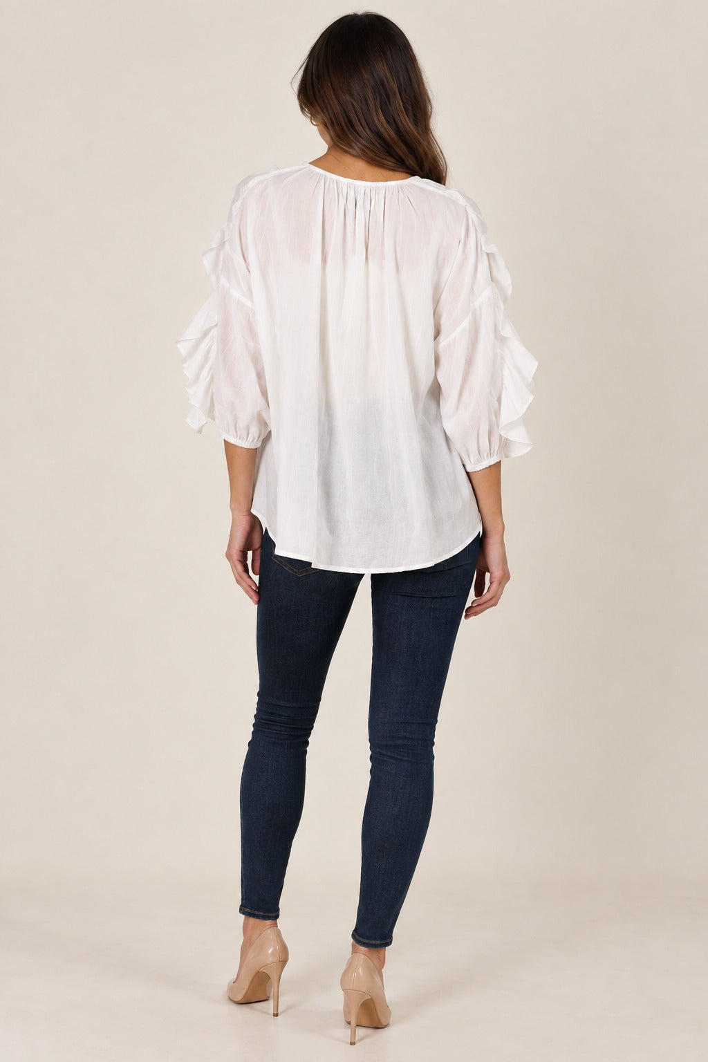 Fiona Top White