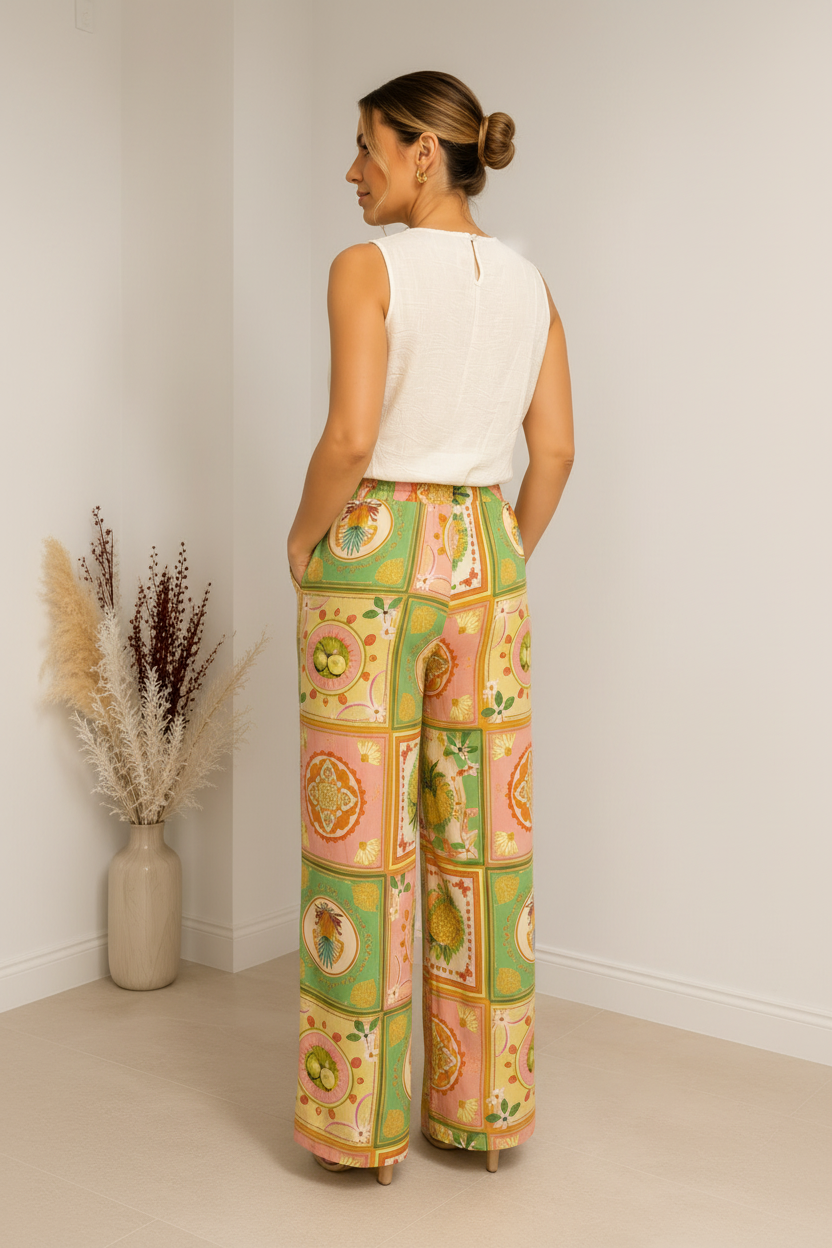 Tropical Pants — Back